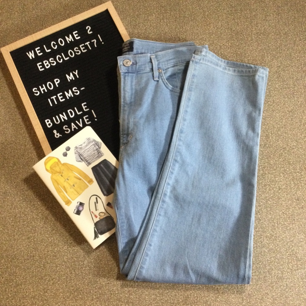 Citizens of Humanity High Rise Ankle Jean Cigarette Denim Size 30